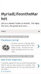 Mobile Screenshot of myriadlifeonthemarket.blogspot.com