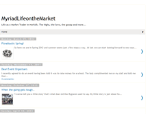 Tablet Screenshot of myriadlifeonthemarket.blogspot.com