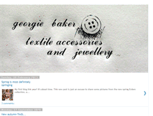 Tablet Screenshot of georgiebakerdesigns.blogspot.com