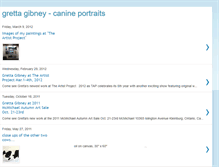Tablet Screenshot of grettagibney-canineportraits.blogspot.com