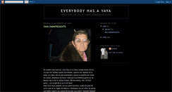 Desktop Screenshot of everybodyhasayaya.blogspot.com