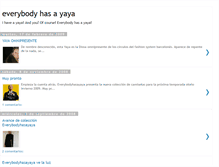 Tablet Screenshot of everybodyhasayaya.blogspot.com