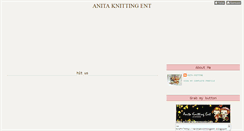 Desktop Screenshot of anitaknittingent.blogspot.com