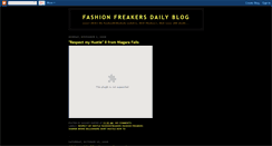 Desktop Screenshot of fashion-freakers.blogspot.com