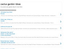 Tablet Screenshot of cactusgardenideasok.blogspot.com