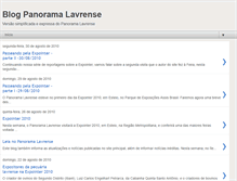 Tablet Screenshot of panoramalavras.blogspot.com