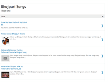 Tablet Screenshot of bhojpuri-songs.blogspot.com