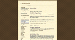 Desktop Screenshot of contestgeek.blogspot.com