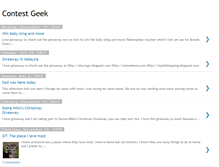 Tablet Screenshot of contestgeek.blogspot.com