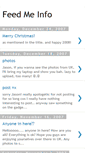 Mobile Screenshot of feedmeinfo.blogspot.com
