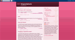 Desktop Screenshot of blogspotphysio.blogspot.com