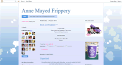 Desktop Screenshot of anne-mayed-frippery.blogspot.com