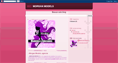 Desktop Screenshot of morganmodels.blogspot.com