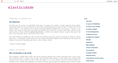 Desktop Screenshot of elasticidade.blogspot.com