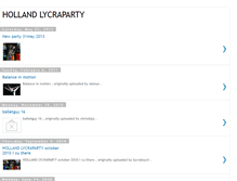 Tablet Screenshot of lycraparty.blogspot.com