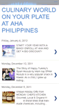 Mobile Screenshot of aha-philippines.blogspot.com