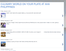 Tablet Screenshot of aha-philippines.blogspot.com