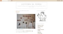 Desktop Screenshot of histoiresdemerde.blogspot.com