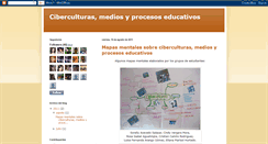 Desktop Screenshot of ciberculturas-educacion.blogspot.com
