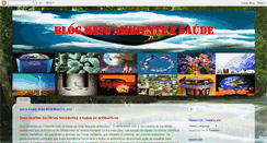 Desktop Screenshot of meioambientesaude.blogspot.com
