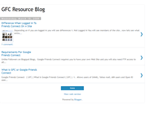 Tablet Screenshot of gfcresource.blogspot.com