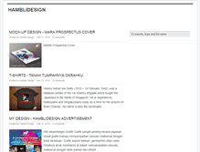 Tablet Screenshot of hamblidesign.blogspot.com