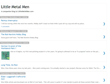 Tablet Screenshot of littlemetalmen.blogspot.com