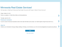 Tablet Screenshot of minnesotarealestateservices.blogspot.com