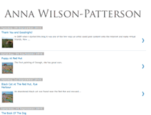 Tablet Screenshot of annawilsonpatterson.blogspot.com