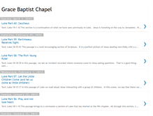 Tablet Screenshot of gracebaptistchapel.blogspot.com