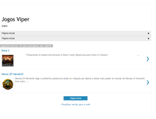Tablet Screenshot of jogosviper.blogspot.com