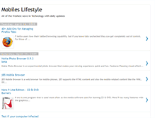 Tablet Screenshot of mobileslifestyle.blogspot.com