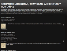 Tablet Screenshot of compartiendoelmonte.blogspot.com