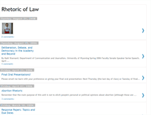 Tablet Screenshot of legalcommunication.blogspot.com