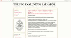 Desktop Screenshot of futbolexalumnosdelsalvador.blogspot.com