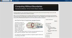 Desktop Screenshot of computingwithoutboundaries.blogspot.com
