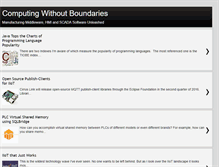 Tablet Screenshot of computingwithoutboundaries.blogspot.com