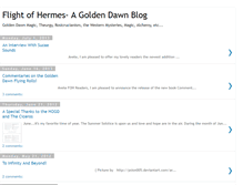 Tablet Screenshot of flightofhermes.blogspot.com