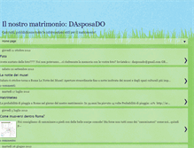 Tablet Screenshot of matrimoniodado.blogspot.com