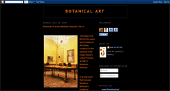 Desktop Screenshot of botanicalartdesign.blogspot.com