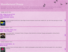 Tablet Screenshot of manufactureddrama.blogspot.com