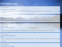 Tablet Screenshot of paymentsfrontier.blogspot.com