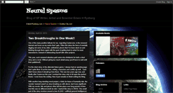 Desktop Screenshot of neuralspasms.blogspot.com