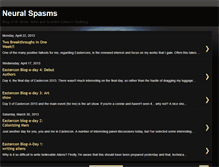 Tablet Screenshot of neuralspasms.blogspot.com