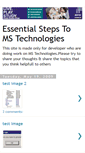 Mobile Screenshot of msofttech.blogspot.com