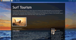 Desktop Screenshot of anisa-surftourismenvironmentalstudies.blogspot.com