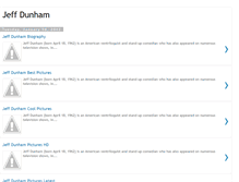 Tablet Screenshot of jeffdunhamfans.blogspot.com