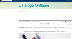 Desktop Screenshot of catalogoriflameonline.blogspot.com
