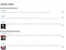 Tablet Screenshot of jmusic-indie.blogspot.com