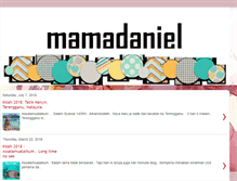 Tablet Screenshot of mamadaniel2008.blogspot.com